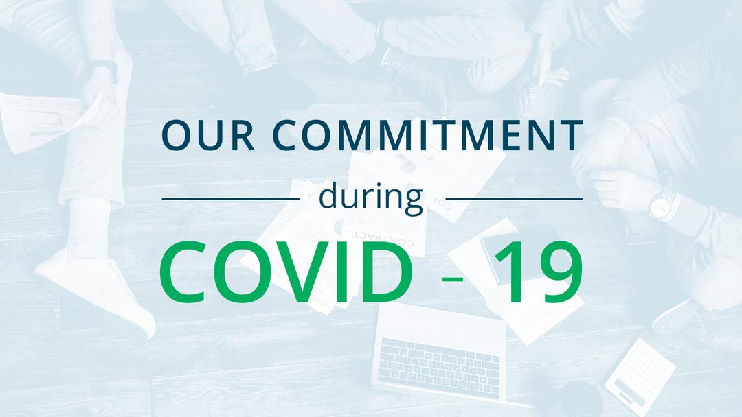 Our Commitment during COVID-19